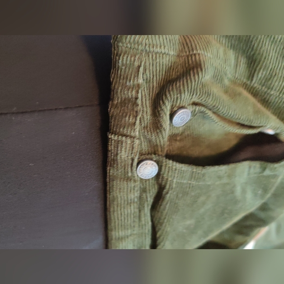 Chadwicks corduroy pants/jeans size 8P in a dark green color - Picture 6 of 11